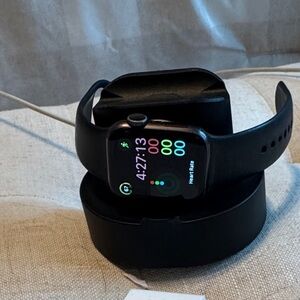 Series 5 Apple Watch with Black Band